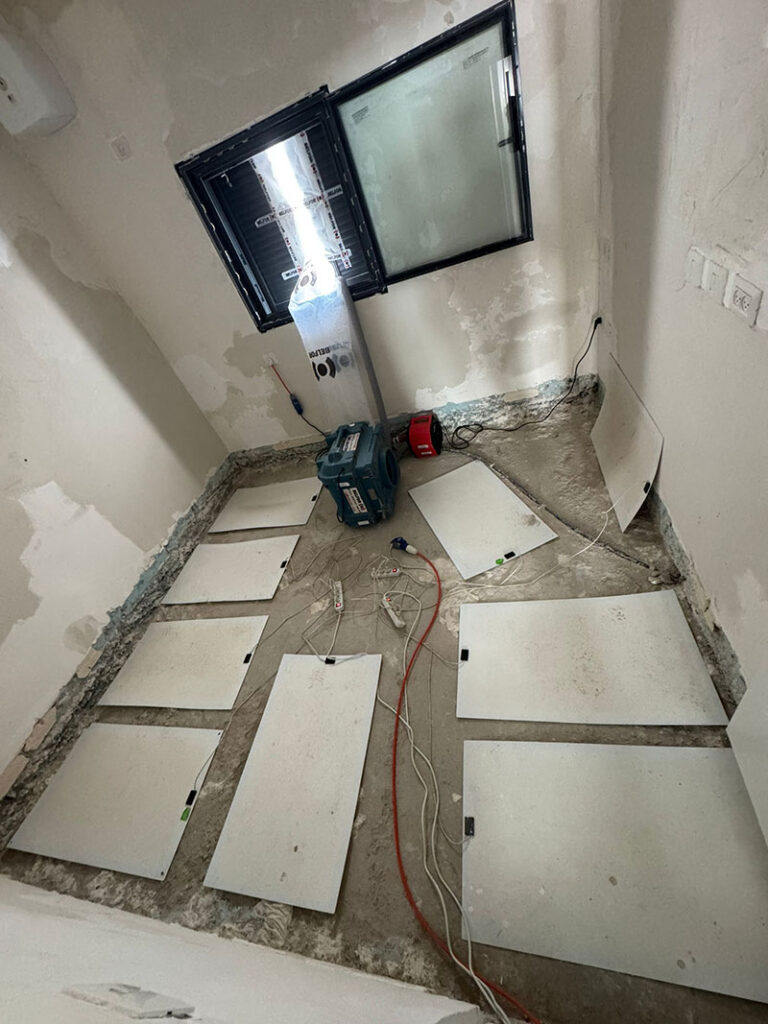 ניטרול חומרים מסוכנים לאחר שריפה